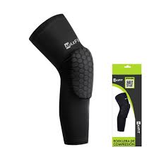 Rodillera de Compresion Tipo Panal Negra