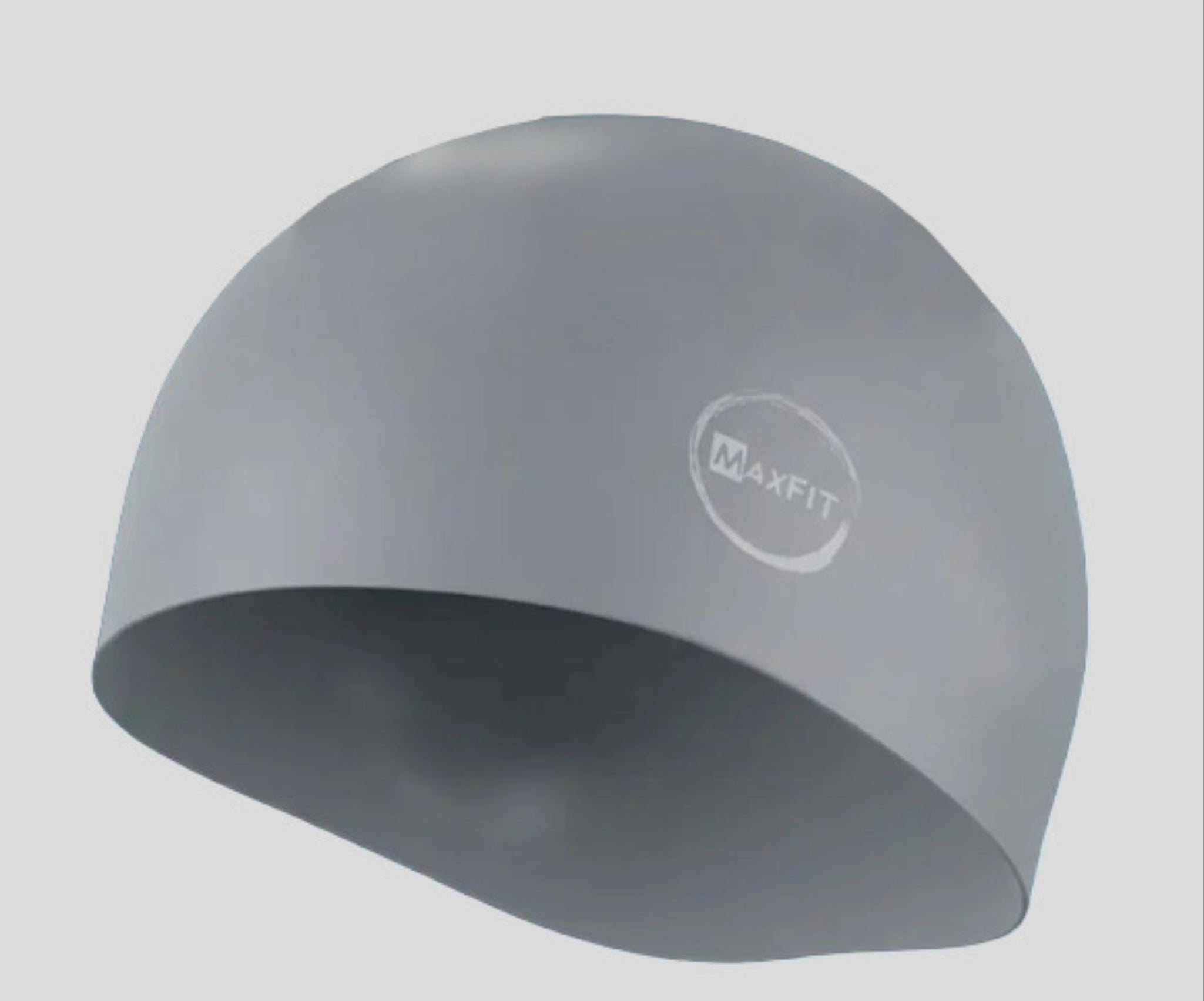 Gorro Natación  de Silicona Gris