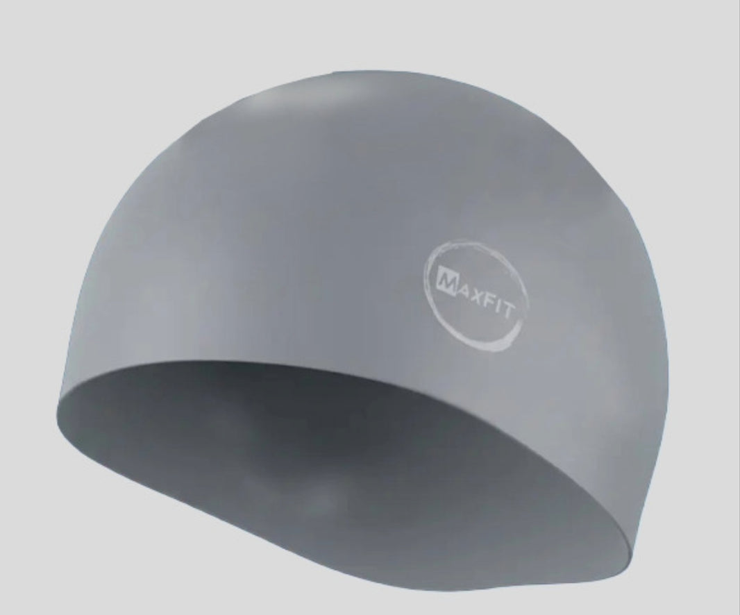 Gorro Natación  de Silicona Gris