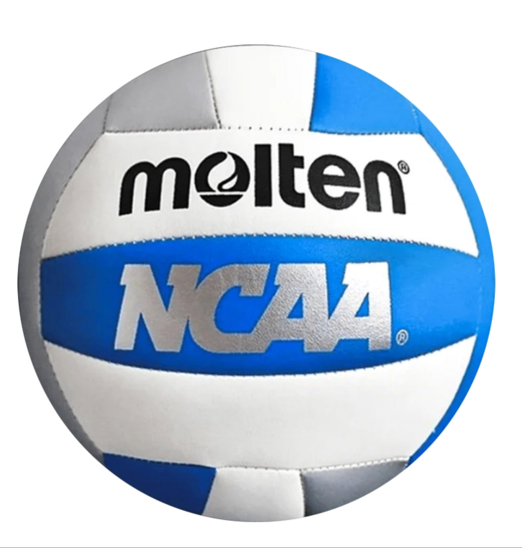Balon Molten Volibol NCAA Bco/Azul/PLata