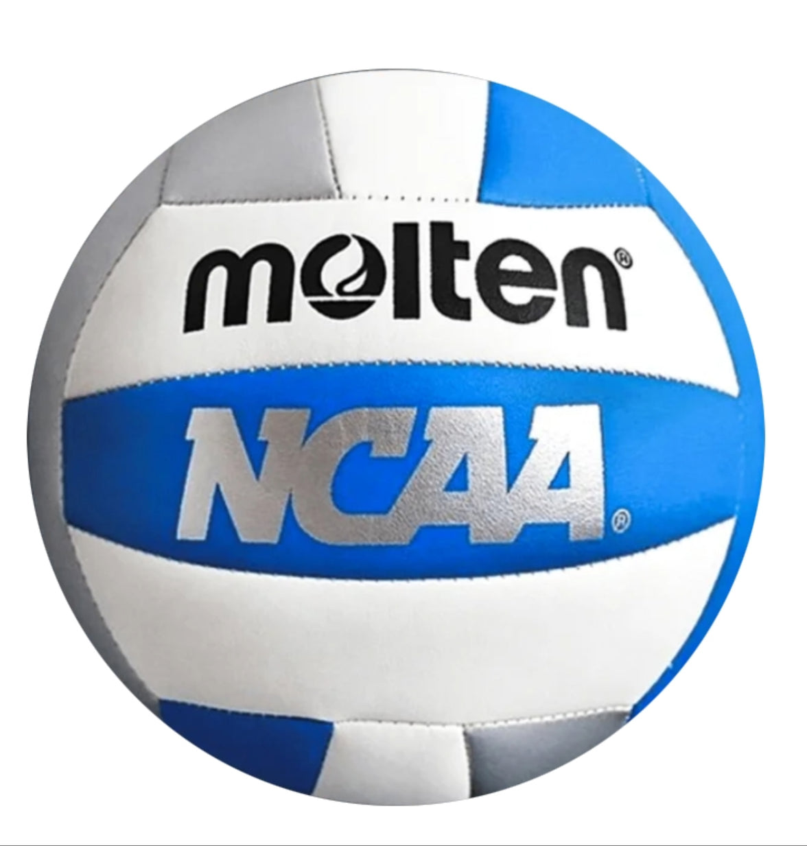 Balon Molten Volibol NCAA Bco/Azul/PLata