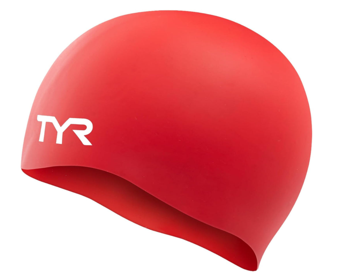 Gorra Natacion Silicon Tyr Red