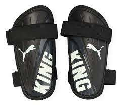 Espinillera Puma King Straps Negro/Bco